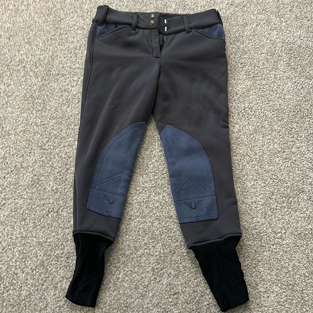 Gutos ladies unifleece front zip breeches size 26